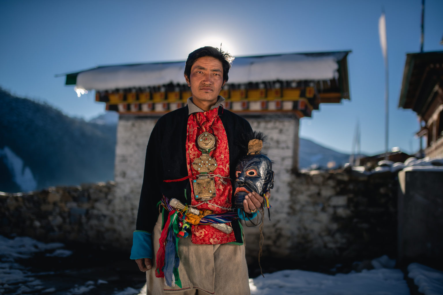 Traditional Bhutanese Dancers - Andrew Studer
